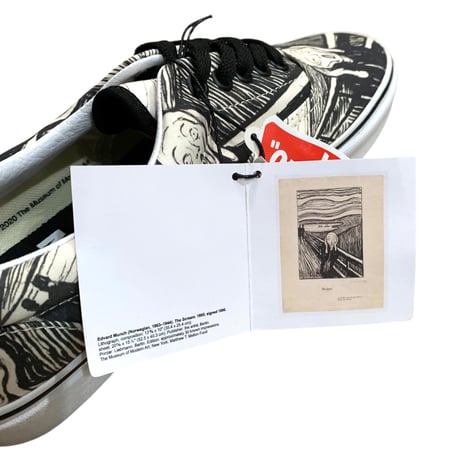 NEW VANS×MoMA  EDVARD MUNCH THE SCREAM ERA size US 9 (27.0cm)