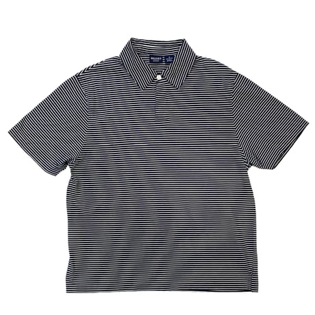 BROOKS SPORT STRIPED S/S POLO SHIRT size M