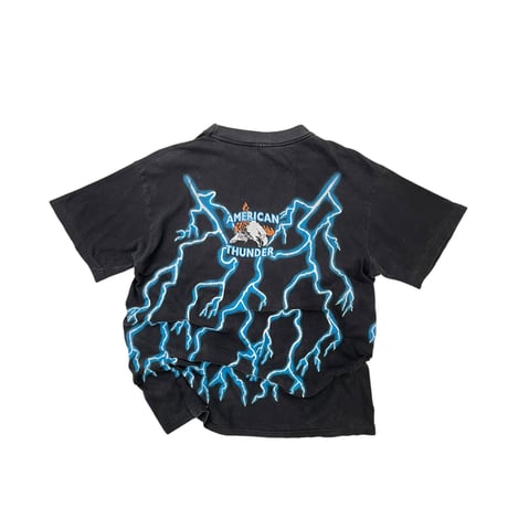 AMERICAN THUNDER Tee 90s~ Size-L