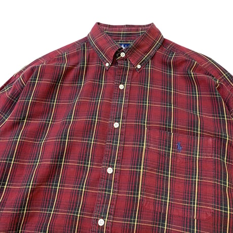 Ralph Lauren Checked Shirt・The Big Shirt size L