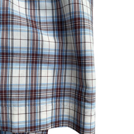 HARRIS Casual Check Shorts Size-L程 MADE IN USA90s~