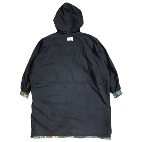 Black×Camo Reversible Cotton Coat size S-M
