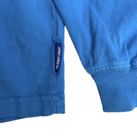 “ SPIRIT JERSEY “ L/s Tee Size XS~XL Off Blue.Navy.Orange.Black.Light Blue.Khaki.Blue