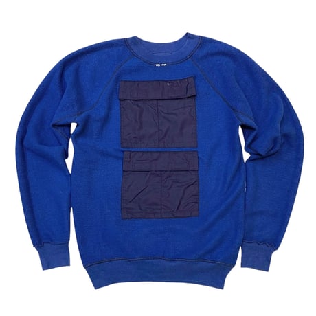 Old Raglan Sweater (ポケット付き) size S〜M程
