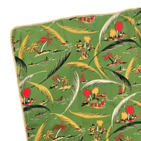 40s-60s Aloha Fabric Rug Size-105×105cm
