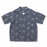 Caribbean🌴 SILK × RAYON Shirts Size-XL