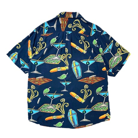 🍸RAYON ALOHA SHIRT size L