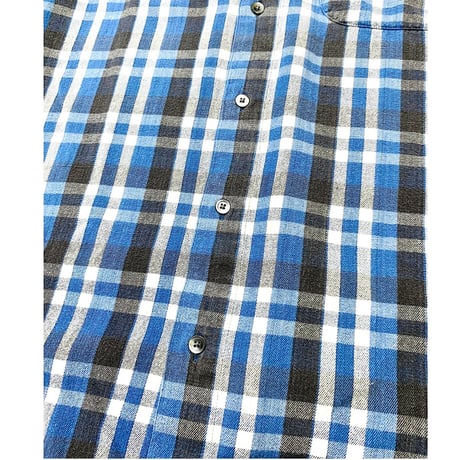 90's BANANA REPUBLIC COTTON CHECK SHIRT size M