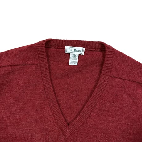 L.L.Bean Knit Size-XL  100%LAMBSWOOL MADE IN SCOTLAND 80s~