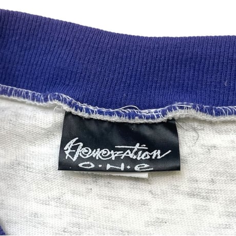 🟣GENERATION ONE 2TONE T-SHIRT size M程
