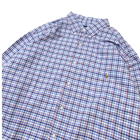 Big Size Ralph Lauren Check Shirt size 3XLT