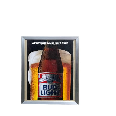 Bud Light  Framed Magazine Clippings 1988’