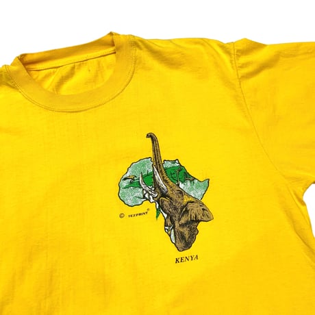 SAVE AFRICAN ELEPHANTS T-SHIRT size L〜XL程度