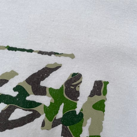 stussy × A BATHING APE Tee Size-L stussy 30th Tee