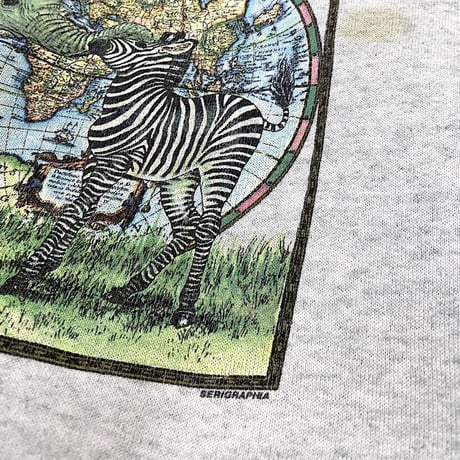 1991 THE ZOO GALLERY SWEATER size S〜M程