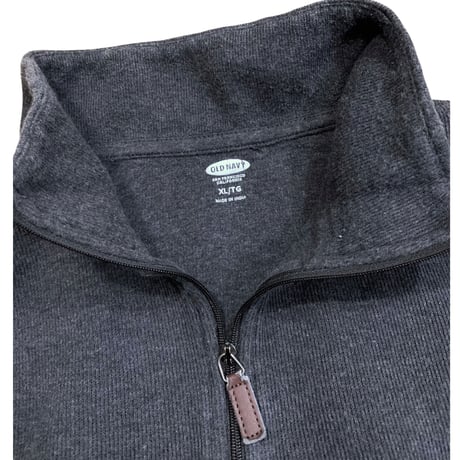OLD NAVY HALF ZIP KNIT PULLOVER size XL