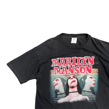 “ MARILYN MANSON “ 1990s~ Size-XL MADE IN USA Winterland
