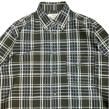 90's ARMANI JEANS L/S CHECK SHIRT size L