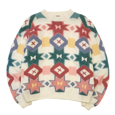 90's WOOLRICH HANDKNIT SWEATER size WONEN'S・L