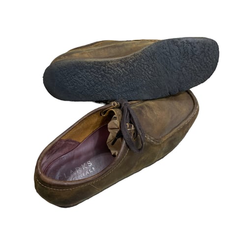 Clark’s “Oiled Leather” Wallaby Size-10-1/2 28.5cm