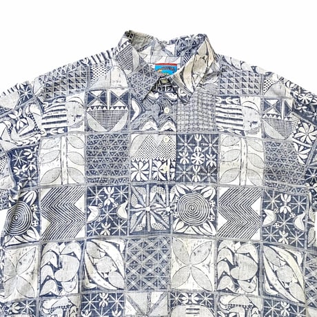 COTTON PULLOVER ALOHA SHIRT size XXL
