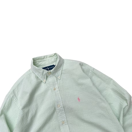 Polo Ralph Lauren Seersucker Shirts Size-M CLASSIC FIT