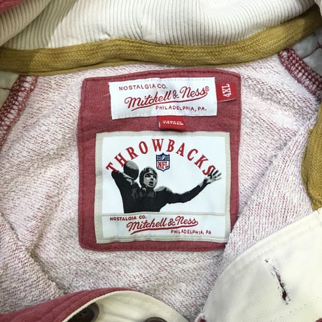 San Francisco 49ers🏈 Mitchell & ness Hoodie Size-XXXXL  実寸XXL程