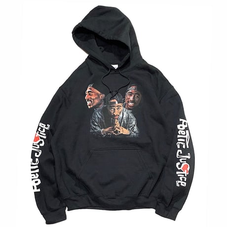 POETIC JUSTICE 2PAC HOODIE size M