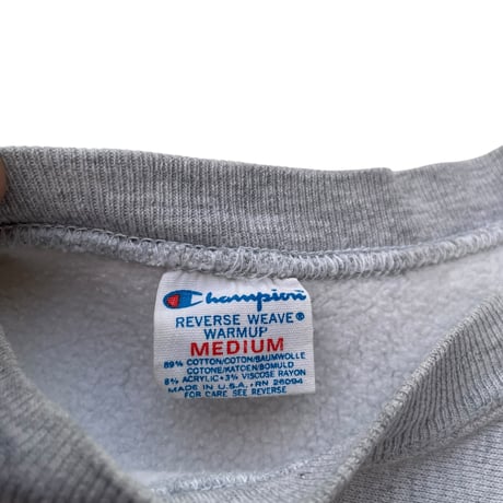80s Champion Reverse Weave Gray-M
