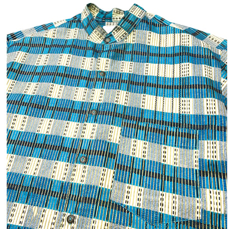 SOUTH AFRICA STANDUP COLLAR SHIRT size XL〜XXL程