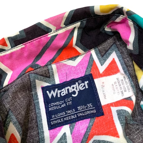 WRAGLER COTTON L/S SHIRT size L程