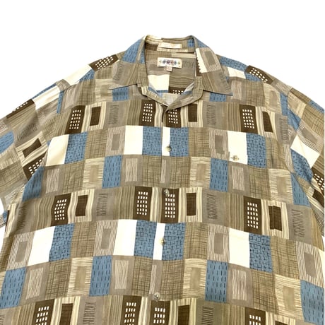 🐘CAMPIA MODA RAYON SHIRT size L