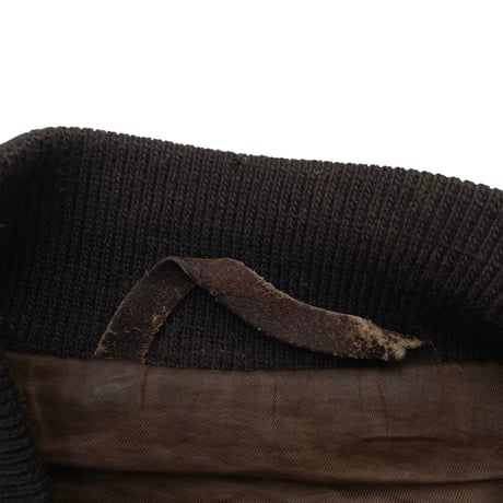 Schott Suede Zip Jkt Size-38 MADE IN USA
