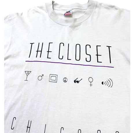 90's THE CLOSET T-SHIRT size L