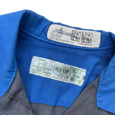 FORD Mechanic S/s Work Shirts Size-L Official No1 No2