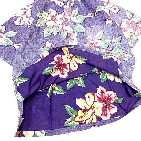 PULLOVER ALOHA SHIRT size M