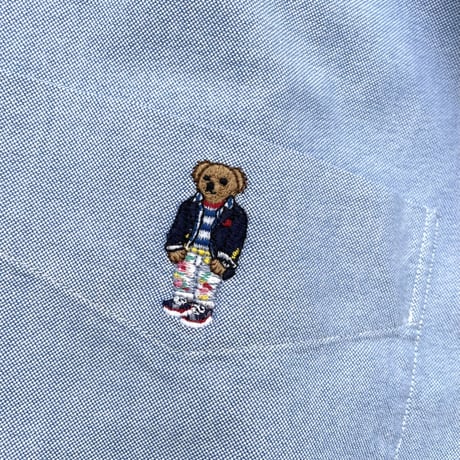 Polo Ralph Lauren Bear B.D Shirt “BIG” Size-XXL