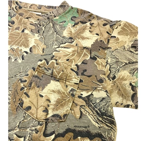 90-00's Wrangler Realtree Pocket T-shirt size L Made in usa