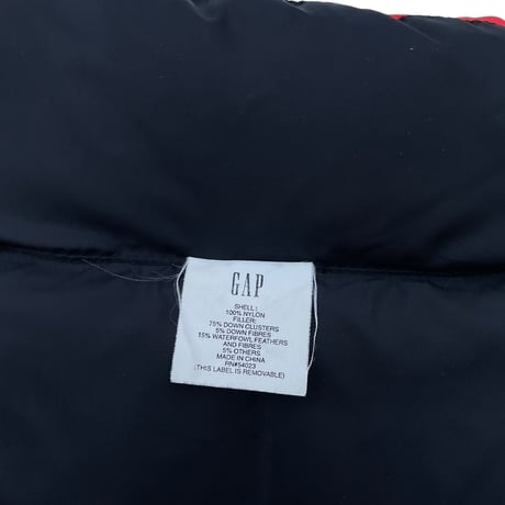 GAP Reversible Down Vest Size-S  2001’頃