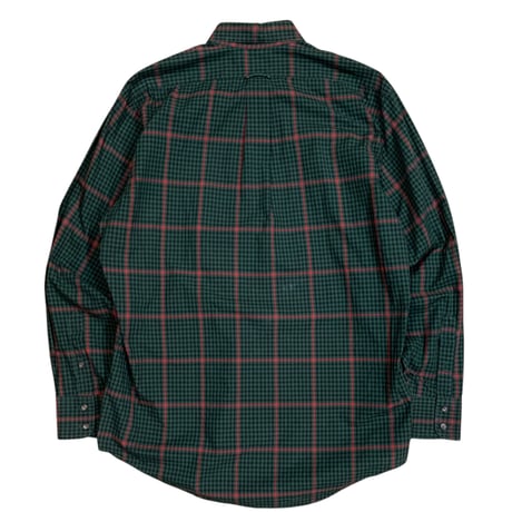 90's BURBERRYS L/S CHECK SHIRT MADE IN USA size M