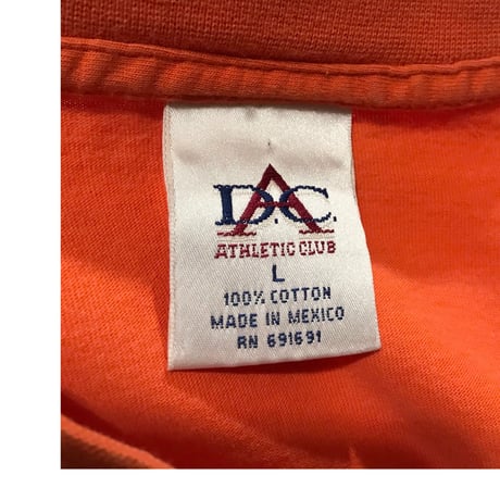 D.C ATHLETIC CLUB L/s tee Size-L