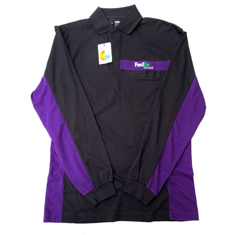 NEW FedEx L/S POLO SHIRT size M