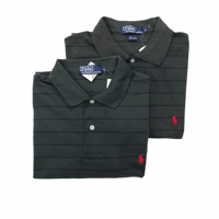Polo Ralph Lauren “Striped Polo Shirts” Size-L “MADE IN USA” New