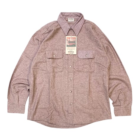 DEAD STOCK 90's FIVE BROTHER  CHAMOIS SHIRT size L MADE IN USA