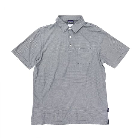 Patagonia Striped Polo Shirts Size-M