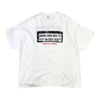 WANNA KNOW HOW TO KEEP AN IDIOT BUSY T-SHIRT size XXXL