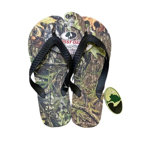 NEW MOSSY OAK REAL TREE SANDALS size L (BIG SIZE)