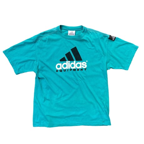 adidas  EQUIPMENT Tee size L Green 90s~