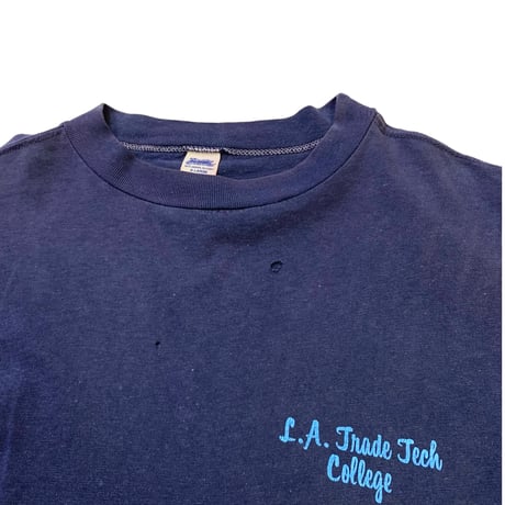 70-80's L.A.Trade Tech College T-shirt size XL