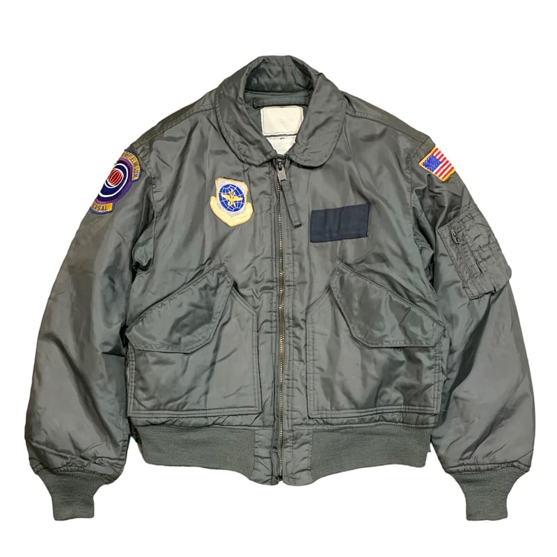⭐️80s⭐️CWU 45/P フライトジャケット　ミリタリージャケット Lサイズ WAIPER.inc 米軍 最初期型 CWU-45/Pフライトジャケット メンズ